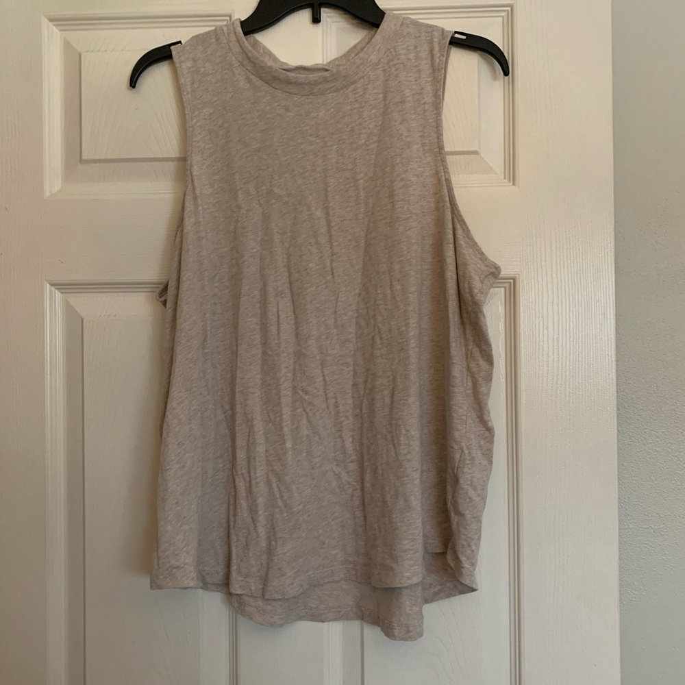 High neck tank.